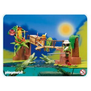 Playmobil 3016 Jungle Brug Alligator Ravijn