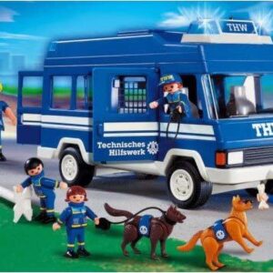 Playmobil 4088 De THW Mobiele Hondenpolitie School