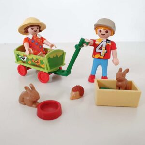 Playmobil 4349 Bolderwagen met dieren