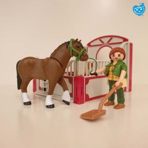 Playmobil 5108 Shire Met Paardenbox