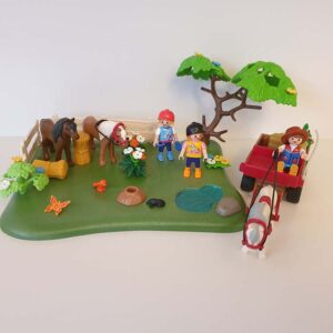 Playmobil 5457 Ponyweide Met Hooiwagen