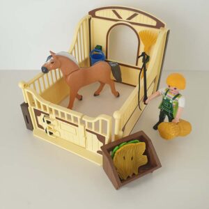 Playmobil 5517 Fjordenpaard met paardenbox