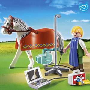 Playmobil 5533 Radioloog Met Appaloosa