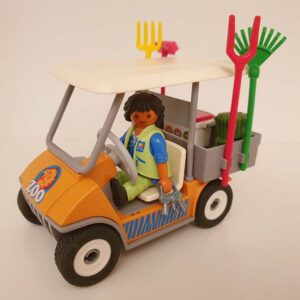 Playmobil 6636 Dierenverzorger Met Materiaal