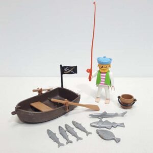 Playmobil 3792 Piraat met roeiboot