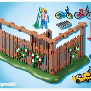 Playmobil 4280 Opbergplaats fietsen en heggeschaar