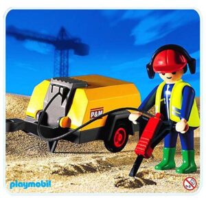 Playmobil 3270 Bouwvakker Met Drilboor – incl Doos