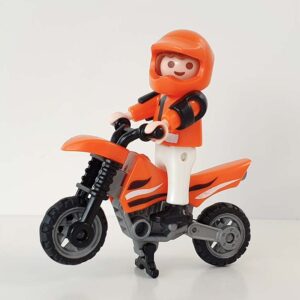 Playmobil 4698 Kind Op Cross Motor