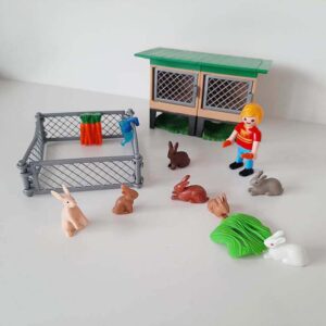 Playmobil 6140 Konijnenhok met buitenren