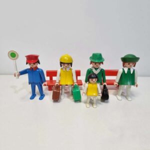 Playmobil 4370 Reizigers En Parkbankjes