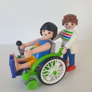 Playmobil Buurman Max in rolstoel