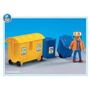 Playmobil 7860 Vuilnisman Met Containers