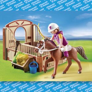 Playmobil 5518 Shagya Arabier met paardenbox