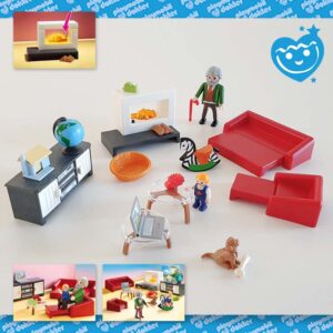 Playmobil 70207 Huiskamer met open haard