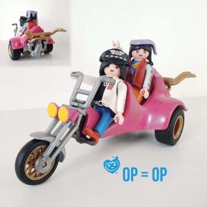 Playmobil 3832 Trike Retro Paars