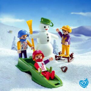 Playmobil 3688 Sneeuwman en kinderen