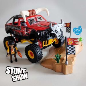 Playmobil 70549 Stuntshow Monster Truck “Bull” met Hoorns