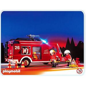 Playmobil 3880 Brandweer bluswagen