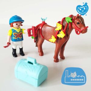 Playmobil 6971 Pony om te versieren vlinder