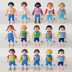 Playmobil Meisjes Korte Broek Blauw