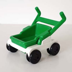 Kinderwagen Groen Vintage