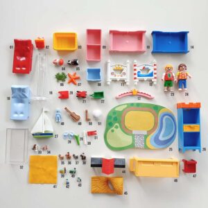 Playmobil Kinderkamer losse onderdelen