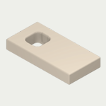 Connector SystemX small-rectangular Grijs