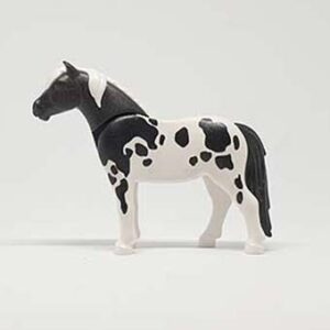 Pony, 2011-stijl (wit/zwart)