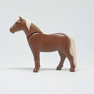 Pony, 2011-stijl (bruin/wit)