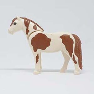 Pony, 2011-stijl (wit/bruin)