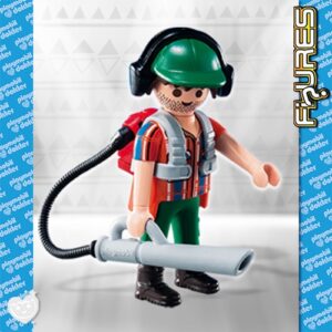 Playmobil Figures Serie 10 – Tuinman met Bladblazer