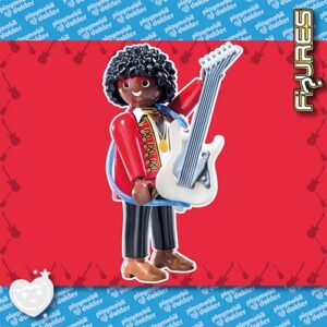 Playmobil Figures Serie 11 – Guitarrist / Jimi Hendrix