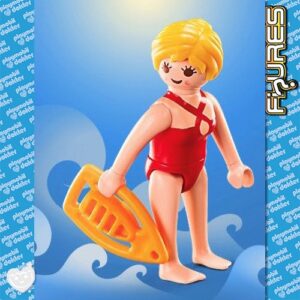 Playmobil Figures Serie 4 – Zwemmer in rood pak