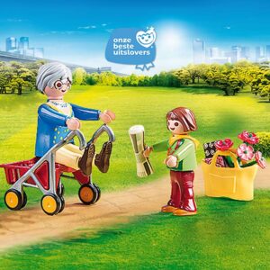 Playmobil 70194 Oma met rollator