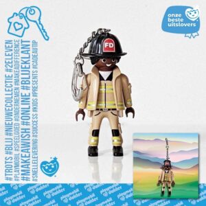 Playmobil 70649 Sleutelhanger Brandweerman