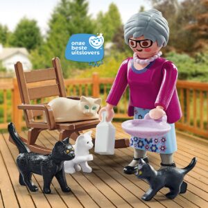 Playmobil 71172 Oma met katten