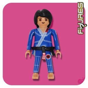 Playmobil Figures Serie 23 Judoka Zwarte Band Judo