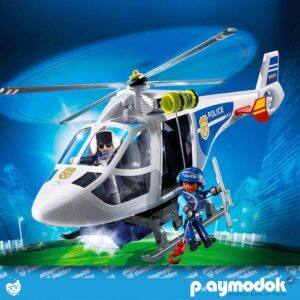 Playmobil 6921 Politiehelikopter met LED-zoeklicht