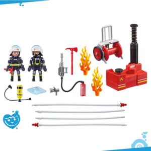 Playmobil 9468 Brandweerteam met waterpomp