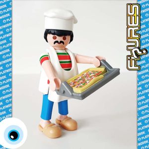 Playmobil Figures Serie 1 – Pizza bakker