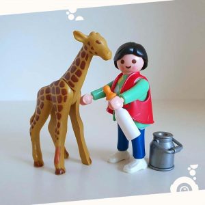 Playmobil 3253 Babygiraf met verzorgster