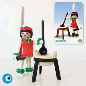 Playmobil 3355 Indiaan met kooktoestel