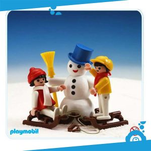 Playmobil 3393 Kinderen Met Sneeuwpop