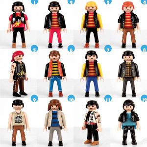 Playmobil Dief, Opgesloten, Gevangenis, Biker, Motorrijder, Schurk