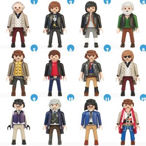 Playmobil Opa, Rechter, Puber, Bank bediende, Sheriff, Cowboy, MacGyver