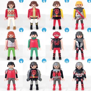 Playmobil Ridder, Drakenridder, Ninja, Prins, Rode Barbaar, Knecht