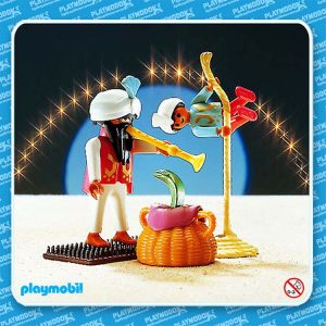 Playmobil 3398 Fakirs met slangenmand en touw