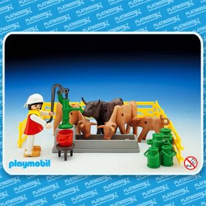 Playmobil 3499 Melkmeisje met koeien