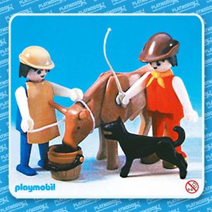 Playmobil 3577 Boeren met Stier