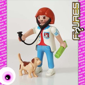 Playmobil Figures Serie 2 – Dierenarts met hondje